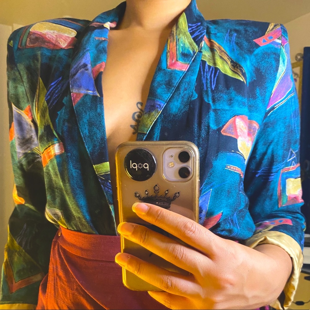 Throwback Blazer Shirt